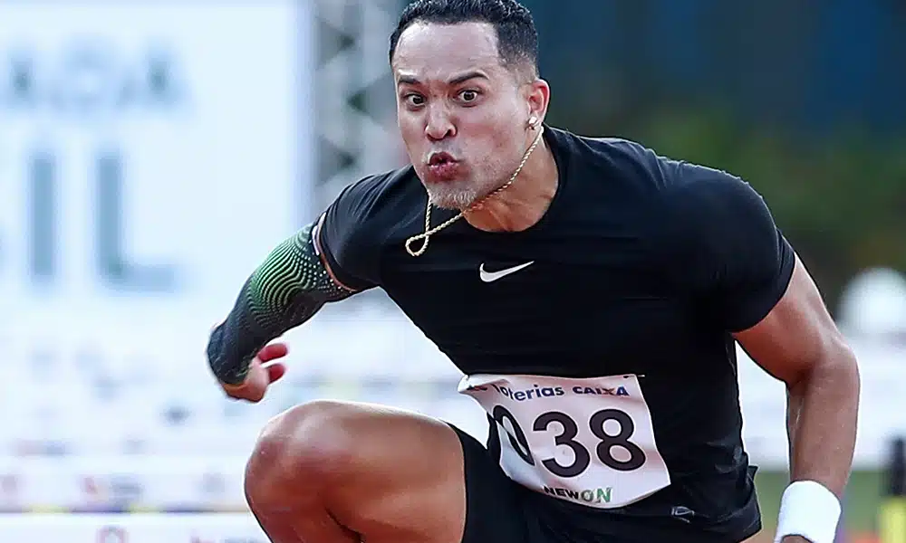 Eduardo de Deus atletismo medalha de ouro 110 m com barreiras FBK Games atletismo