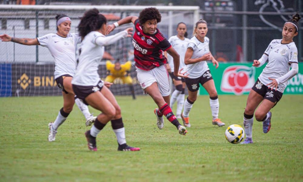 flamengo 1 x 2 corinthians brasileiro de futebol feminino