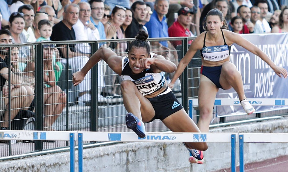 Ketiley Batista atletismo 100 m com barreira Grécia
