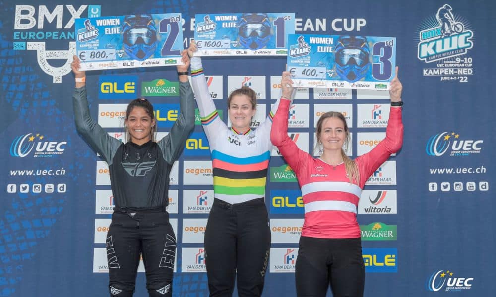 Paola Reis copa europeia ciclismo bmx