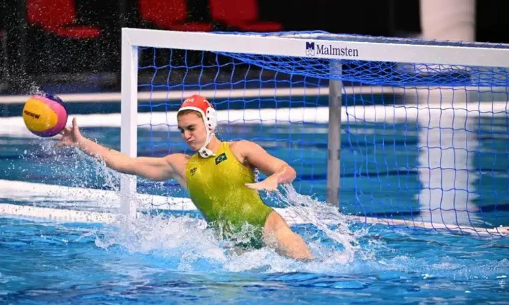 Brasil Ausstrália polo aquático feminino Mundial