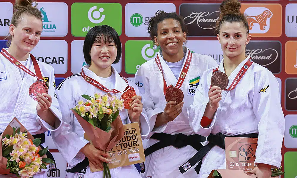 Rafaela Silva judô medalha de bronze Grand Slam de Tbilisi de judô