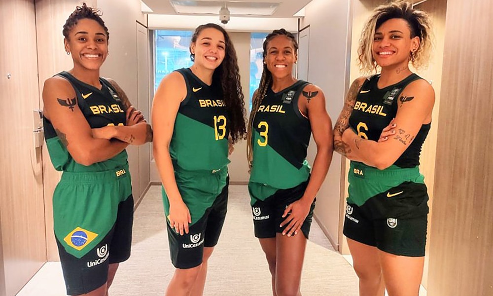 seleção feminina de basquete 3x3 mundial de basquete 3x3 Brasil antuérpia seleção brasileira de basquete 3x3