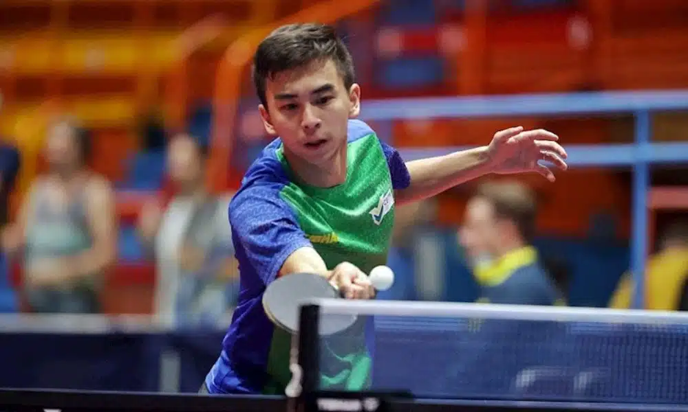 Vitor Ishy WTT Feeder Otocec tênis de mesa Pan-Americano