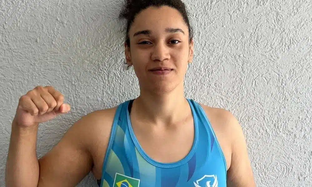 Ana Julia dos Santos medalha de prata Pan-americano sub-20 de wrestling Mundial Sub-20 de wrestling
