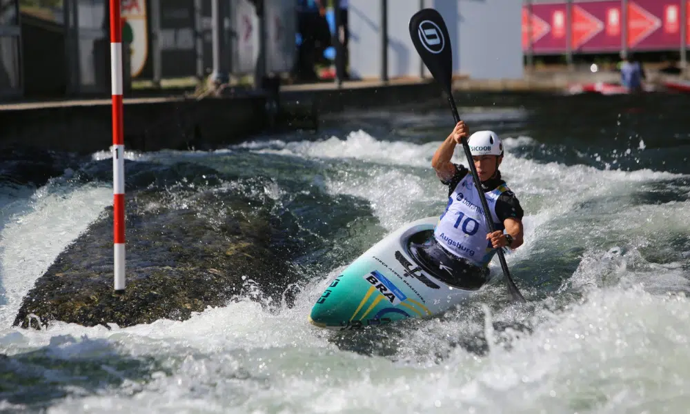Ana Sátila no Mundial de canoagem slalom