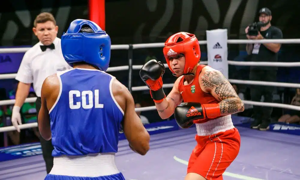 Brasil Grand Prix de boxe Beatriz Ferreira Abner Teixeira