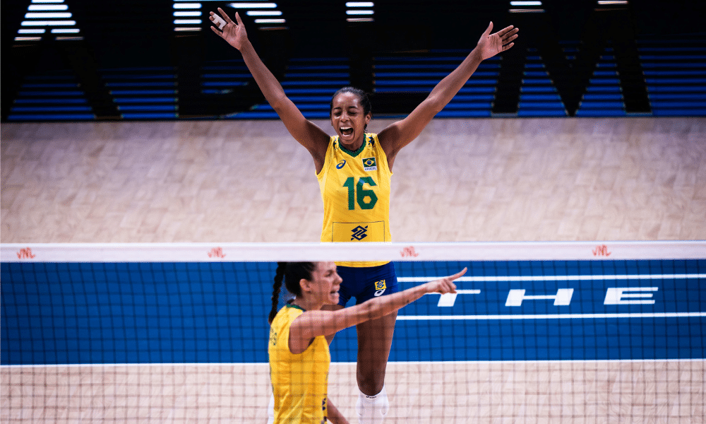 Brasil x Japão Liga das Nações de vôlei