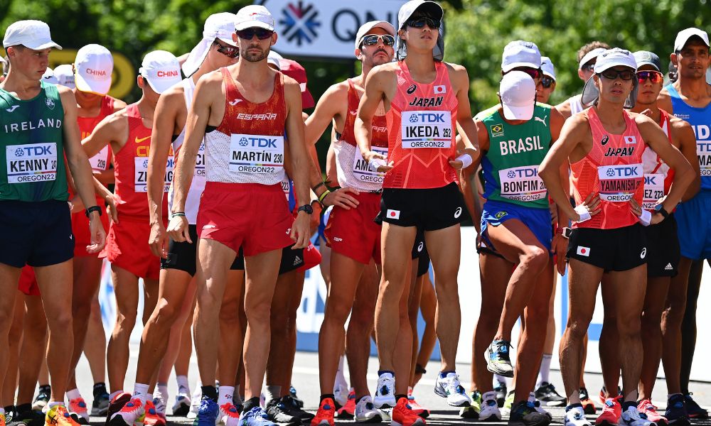 Caio Bonfim termina em 6º no Mundial de Atletismo - Marcha Atlética Masculino