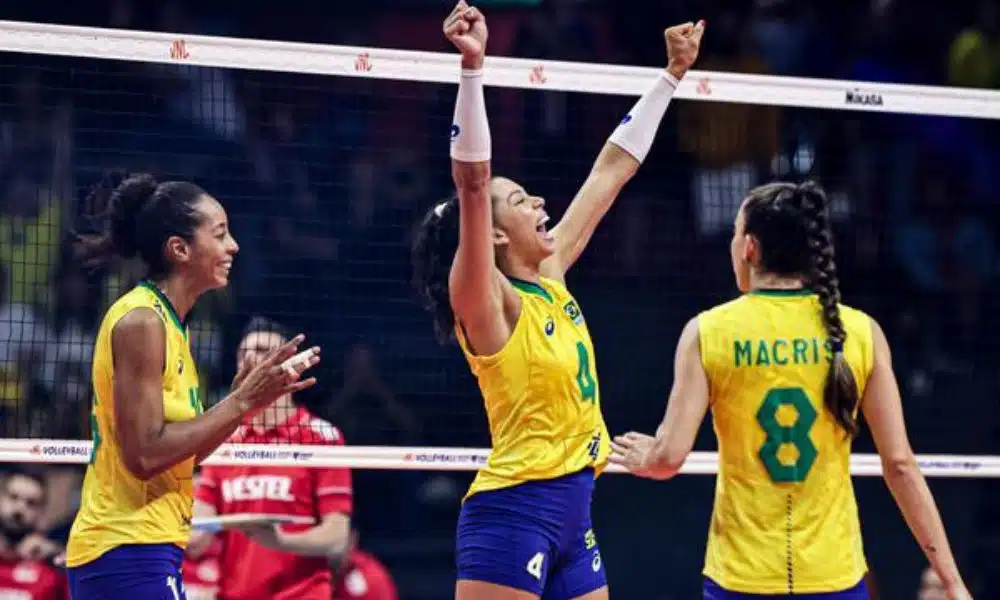 Carol é destaque da seleção brasileira na fase final da Ligas das Nações