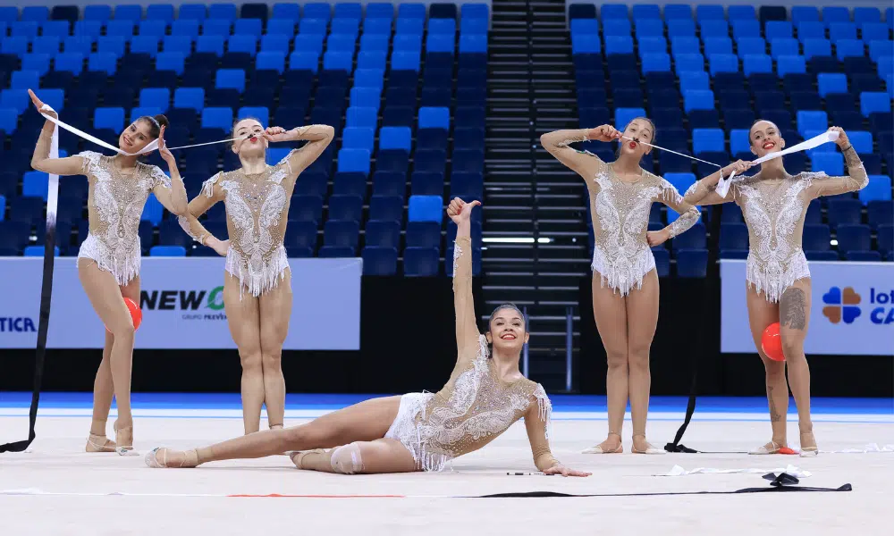 Conjunto no Pan-Americano de ginástica rítmica