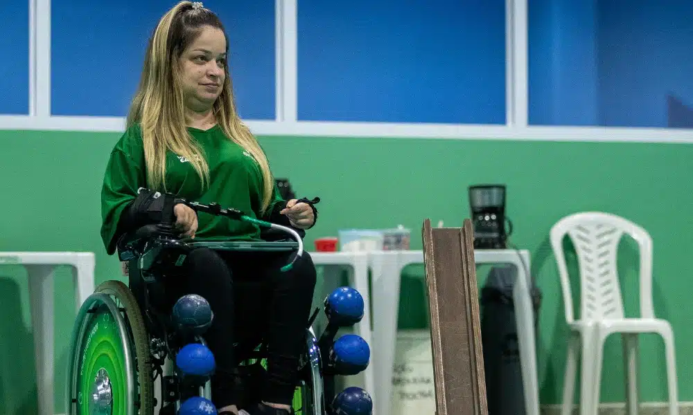 Evani Calado Brasil na Copa do Mundo de bocha