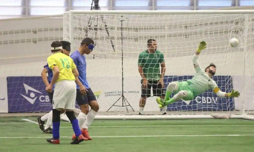 Gol de Ricardinho Brasil A x Brasil B Desafio das Américas de futebol de 5