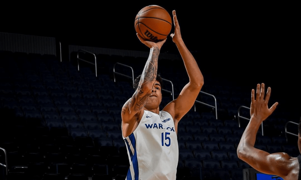 Gui Santos e Leo Meindl na NBA Summer League