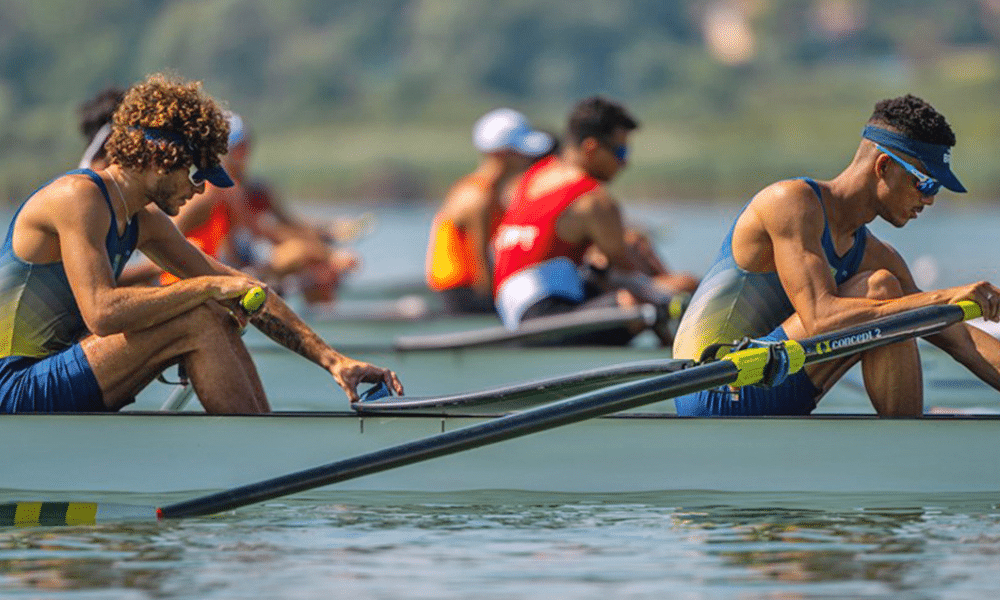 Iago Costa e Luiz Faria sub-23 Mundial de Remo