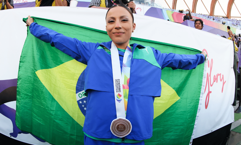 Leticia Oro Melo Mundial de Atletismo