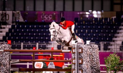 Amazona Luciana Diniz é 5° colocada ao saltar no Grand Prix de Gijón (Foto: Divulgação)
