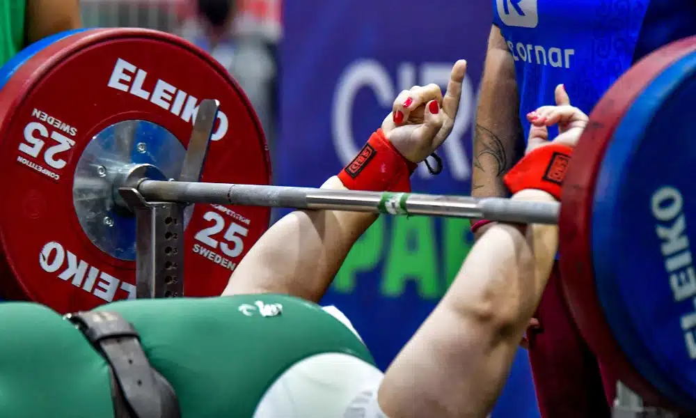 Maria Luzineide Regional Open das Américas de halterofilismo