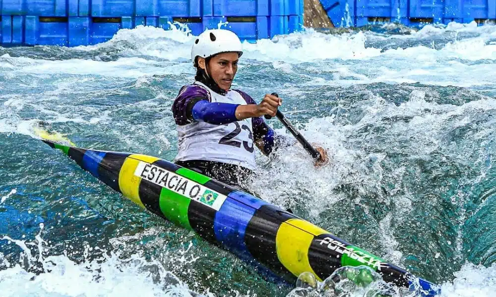 Omira Estácia Canoagem Slalom Mundial Júnior e Sub-23