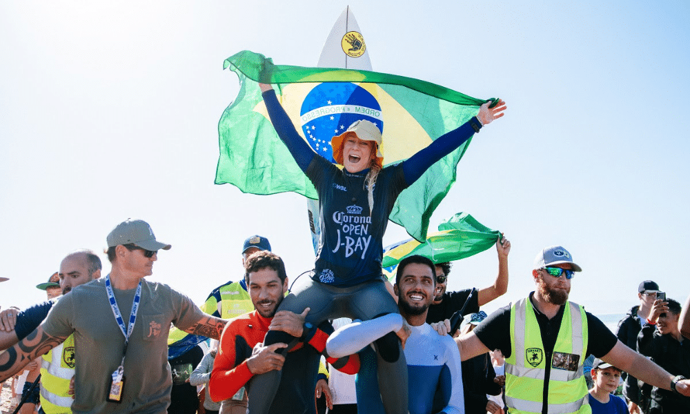 Tatiana Weston-Webb campeã etapa de J-Bay da WSL
