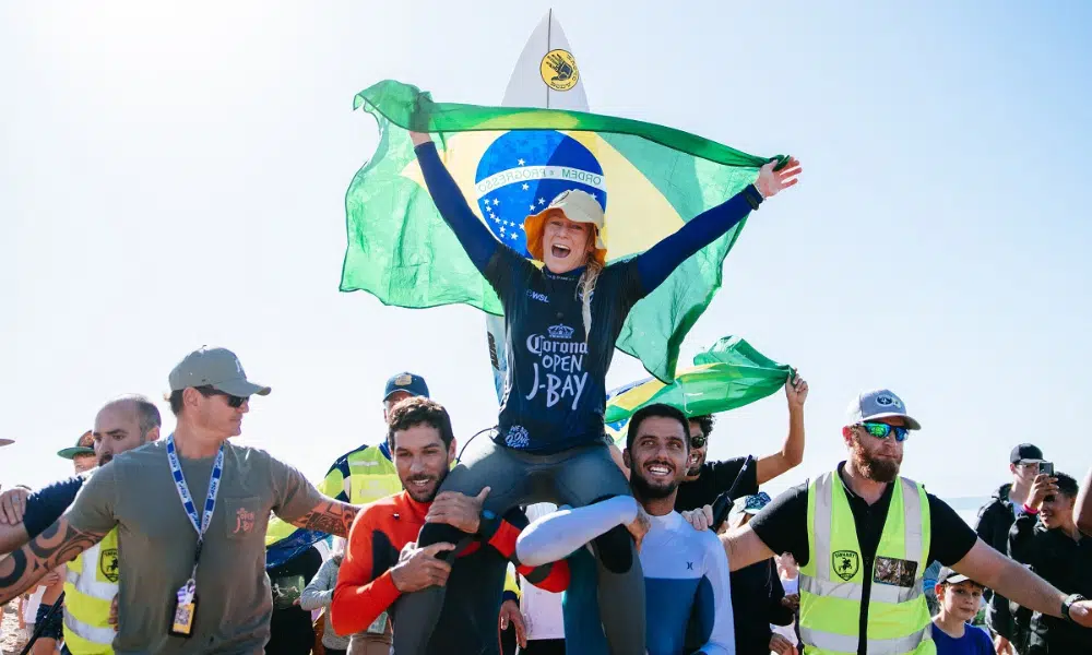 Tatiana Weston-Webb campeã etapa de J-Bay da WSL