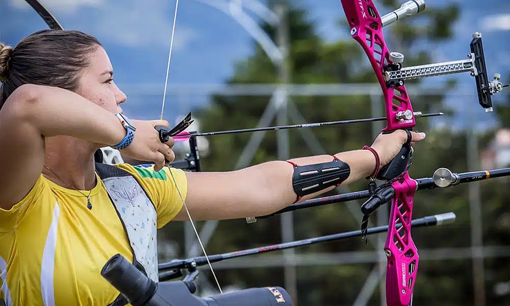 Ana Luiza Caetano tiro com arco arco recurvo equipes mistas Etapa de Medellín da copa do mundo tiro com arco brasileiro medalha de ouro