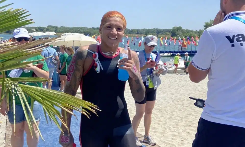 ana marcela cunha etapa de paris da série mundial de maratona aquática