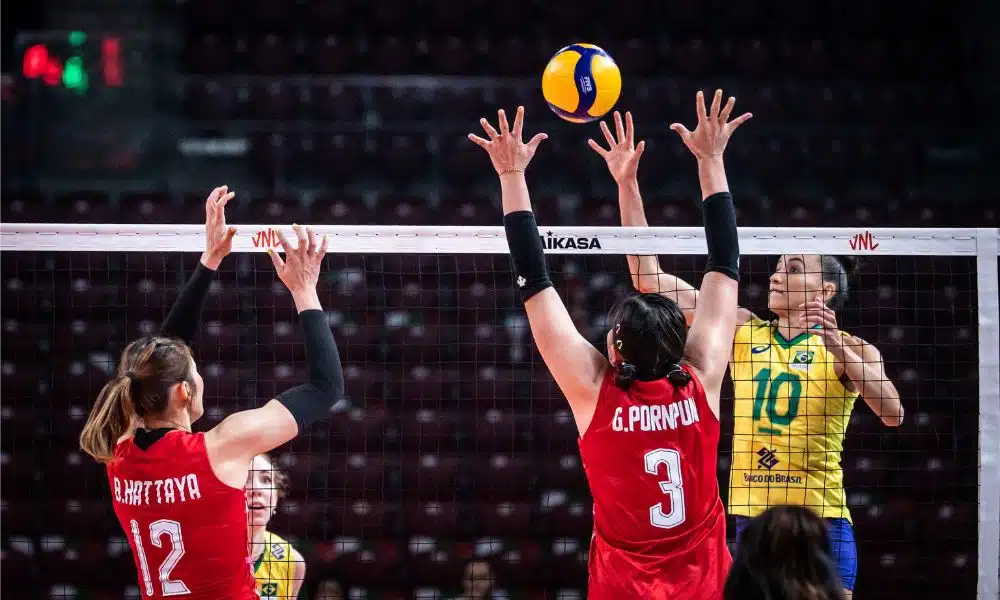 Gabi ao vivo brasil x tailândia liga das nações de vôlei feminino