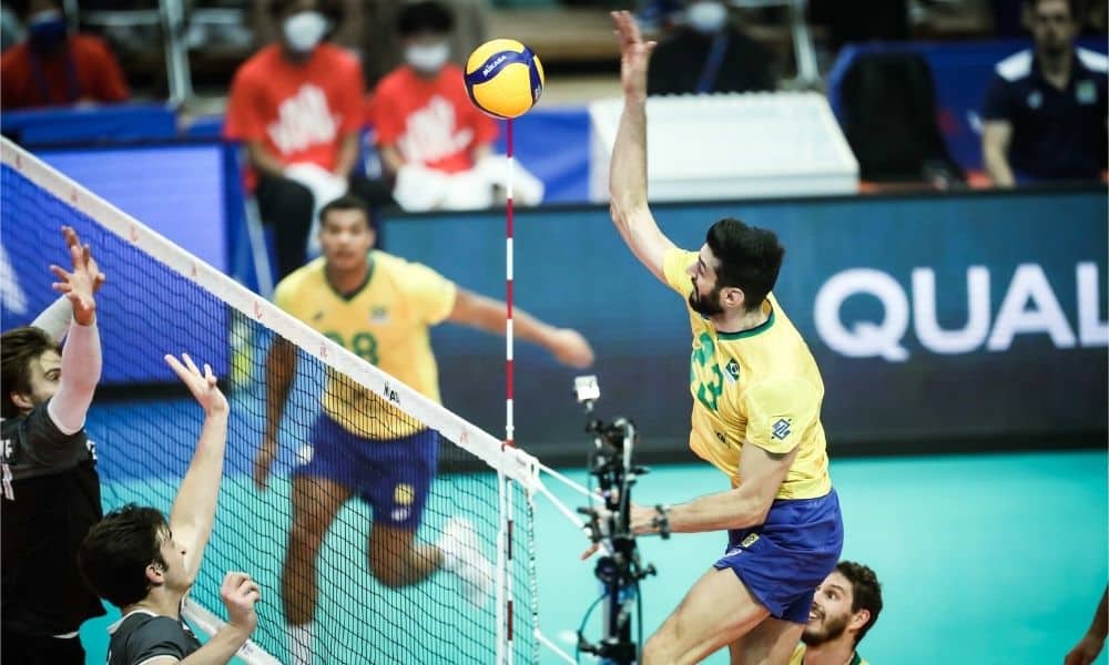Brasil x França Liga das Nações de Vôlei VNL ao vivo