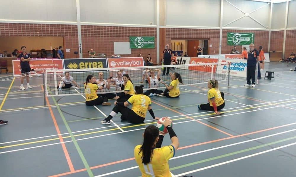 Brasil vôlei sentado Torneio da Holanda