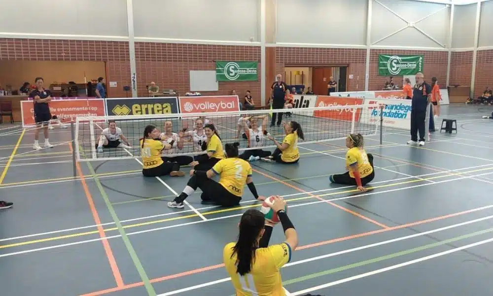 Brasil vôlei sentado Torneio da Holanda