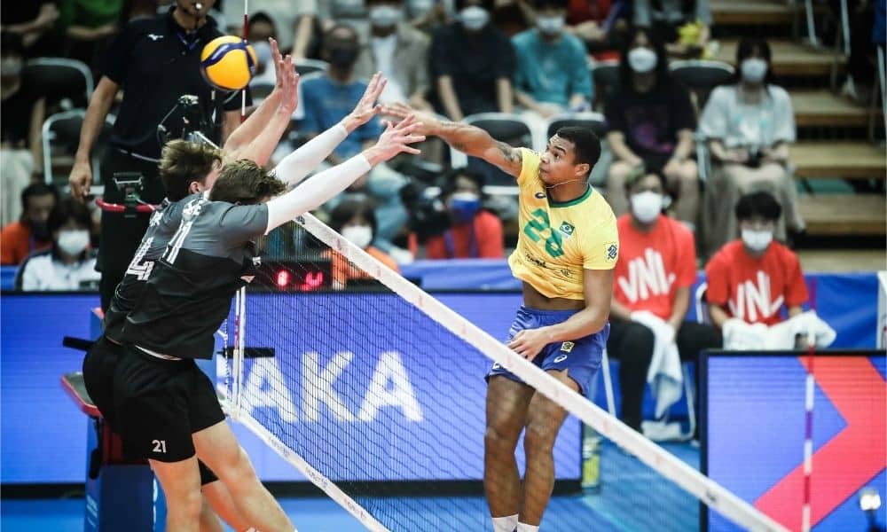 Brasil x Canadá ao vivo Liga das Nações de Vôlei (VNL)