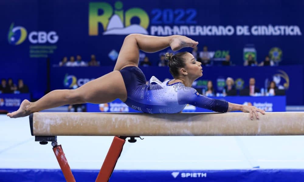 Flávia Saraiva Rebeca Andrade Pan-Americano de Ginástica Artística