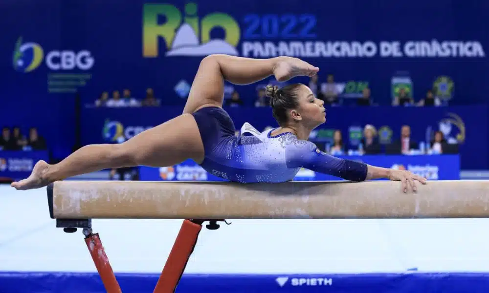 Flávia Saraiva Rebeca Andrade Pan-Americano de Ginástica Artística