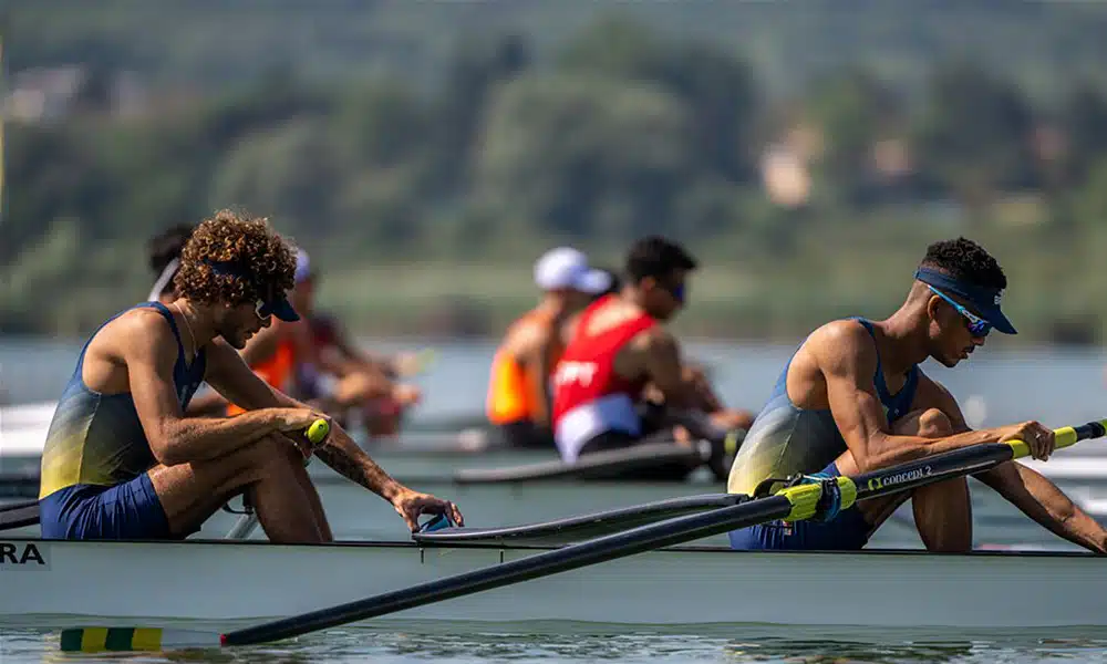 Iago Costa Luiz Felipe Faria remo brasil Mundial Júnior e Sub-23 de remo Mundial Sub-23 e Júnior de remo Dois sem peso leve masculino Sub-23