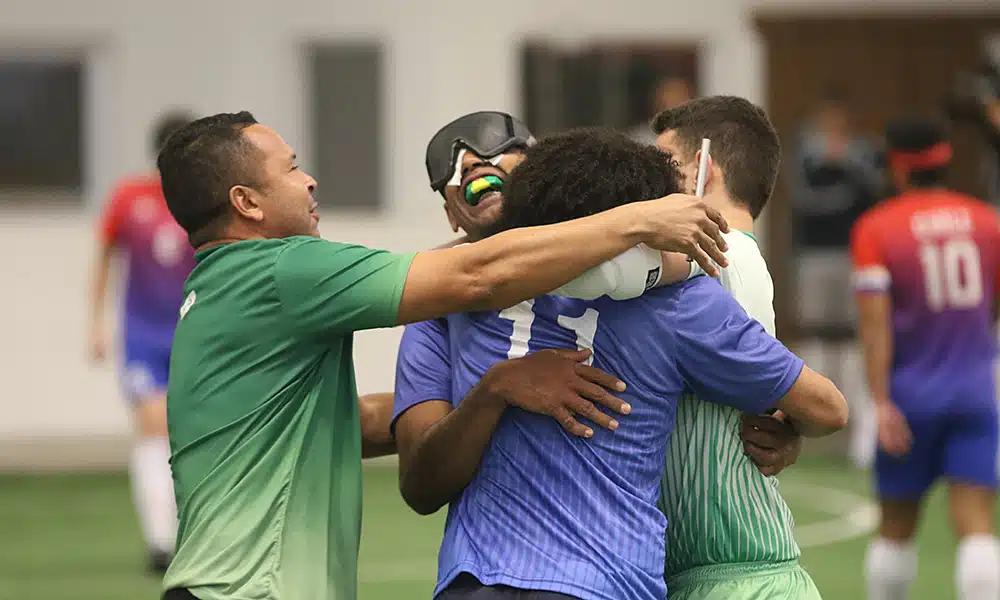 Brasil futebol de cegos desafio internacional de futebol de cegos chile copa américa de futebol de cegos