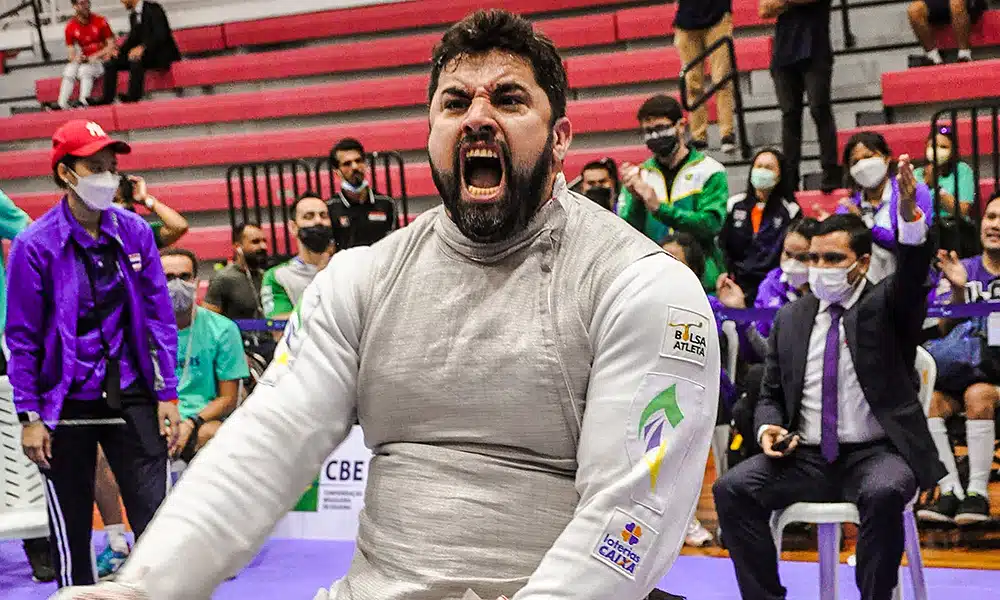 Jovane Guissone esgrima em cadeira de rodas Copa do Mundo de esgrima em cadeira de rodas Varsóvia Polônia