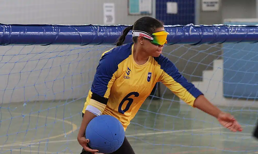 Kátia Silva goalball seleção brasileira de goalball feminino seleção feminina de goalball Brasil Copa Ancara de goalball