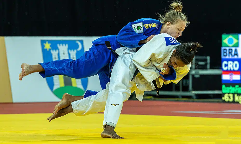 Ketleyn Quadros judô medalha de bronze Grand Prix de Zagreb de judô Daniel Cargnin Guilherme Schimidt