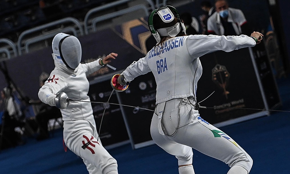 Nathalie Moellhausen esgrima Mundial de esgrima espada