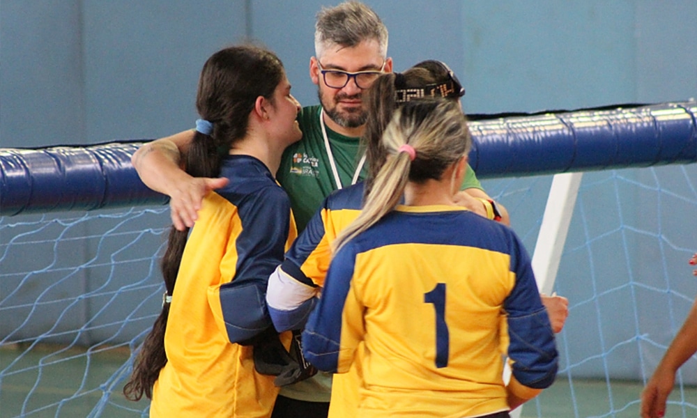 Seleção brasileira de goalball feminino seleção feminina de goalball Copa Ancara de Goalball Brasil campeão vice