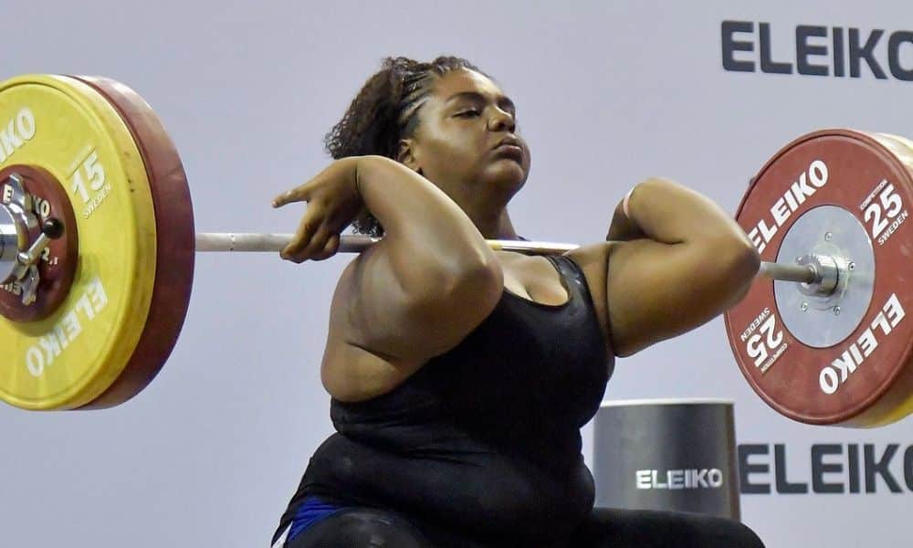 Taiane Justino Pan-Americano de levantamento de pesos