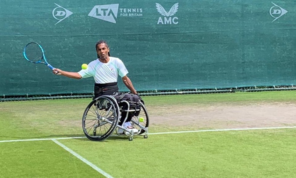 Ymanitu Silva tênis em cadeira de rodas tênis em CR quad estreia Wimbledon