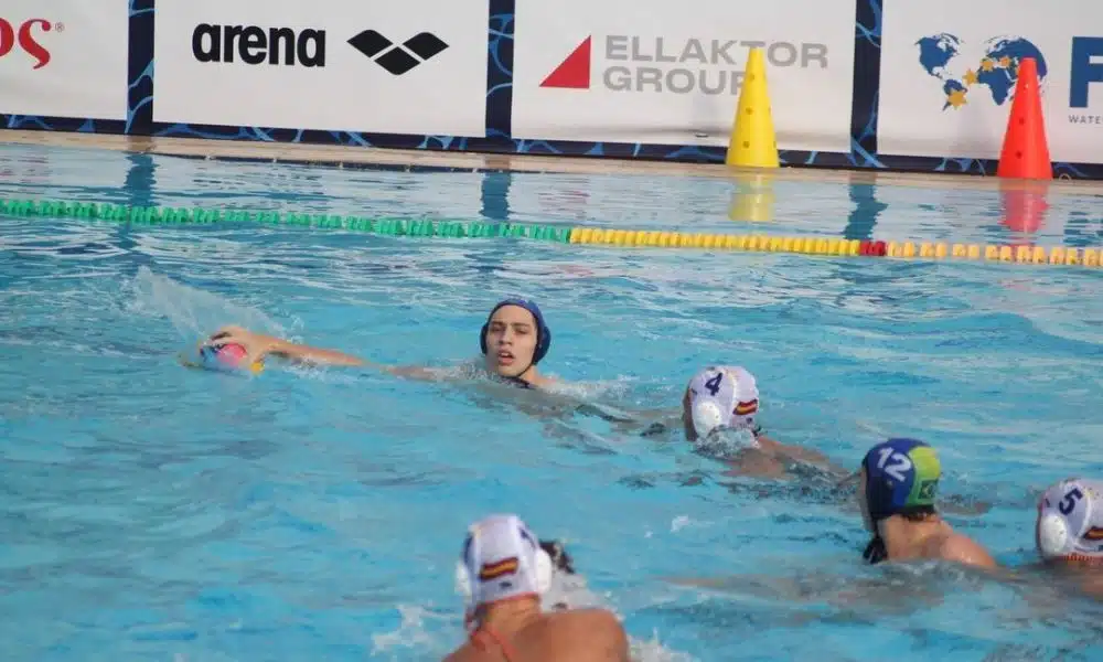 Brasil perde para Espanha na estreia do Mundial sub-16 de polo aquático