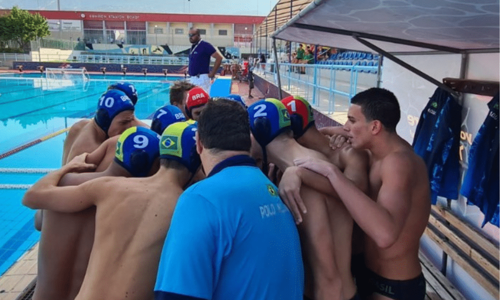 Brasil Croácia Mundial sub-16 de polo aquático