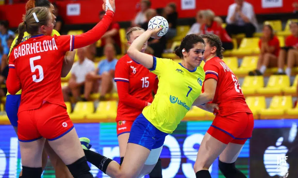 Brasil x Hungria Mundial sub-18 de handebol