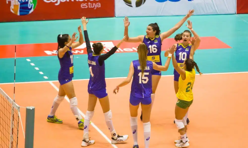 Campeonato Sul-Americano de Vôlei feminino Brasil Campeão