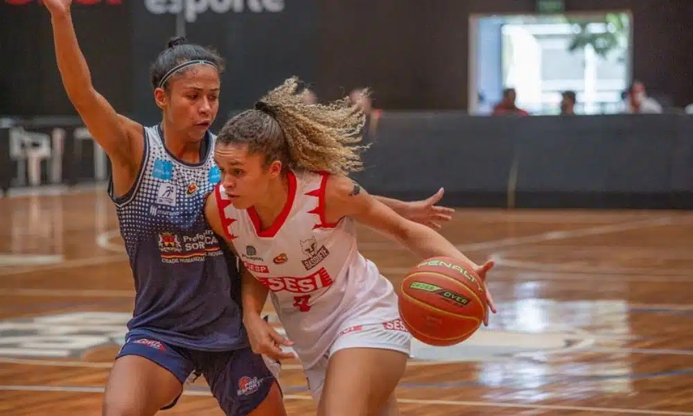 Sesi Araraquara Pró-Esporte Sorocaba fase do Campeonato Paulista de Basquete feminino
