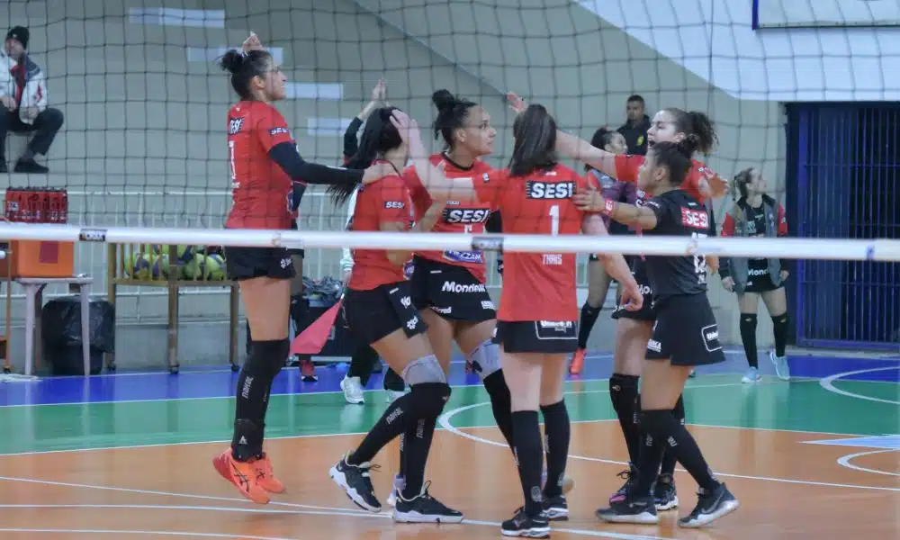 Sesi Bauru vence segunda seguida no Campeonato Paulista de vôlei feminino Pinheiros