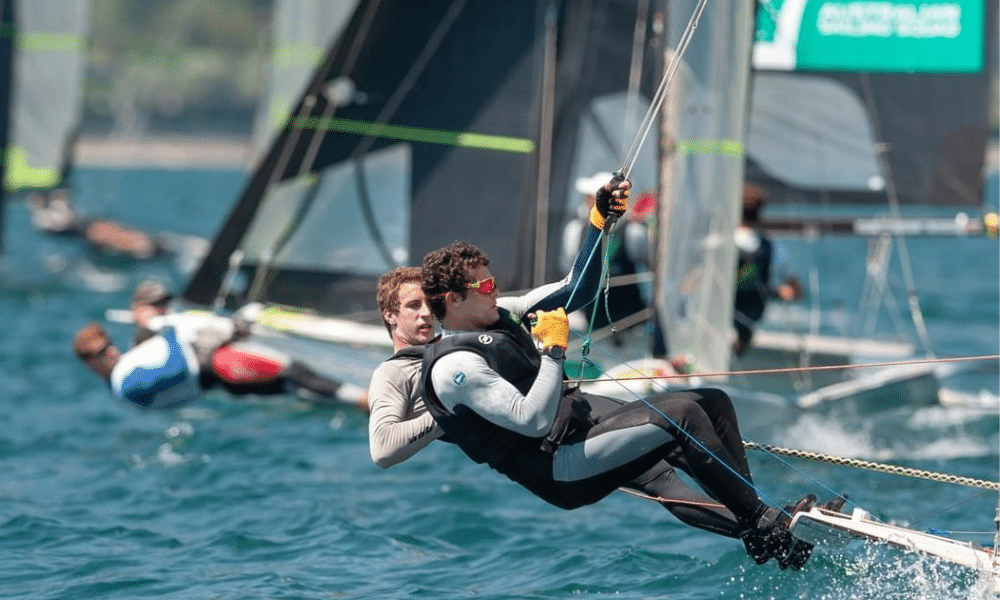 Tiago e Breno Mundial Júnior da 49er
